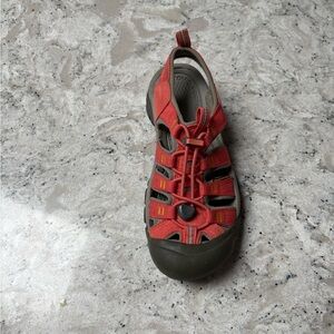 Womens Hot Coral Outdoor Sandals